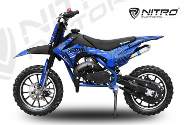 NITRO MOTORS 49cc mini Kinder Dirtbike Serval PRM 10"