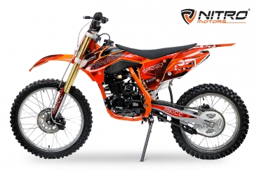 NITRO MOTORS 250cc maxi Kinder Dirtbike Tornado  21/18"