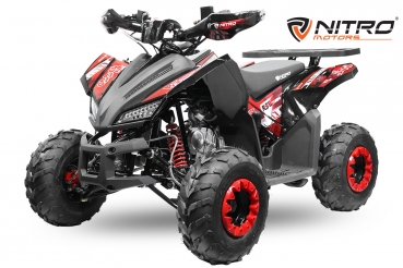 NITRO MOTORS 125cc midi Kinder Quad Rizzo RS7-3G Platin