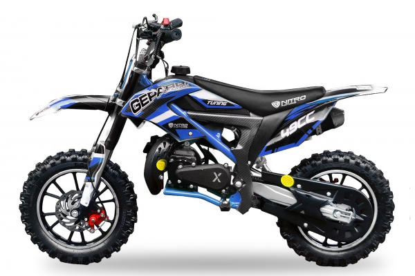 49cc Dirtbike Gepard Deluxe Tuning Easy Starter Minibike Kinder Cross