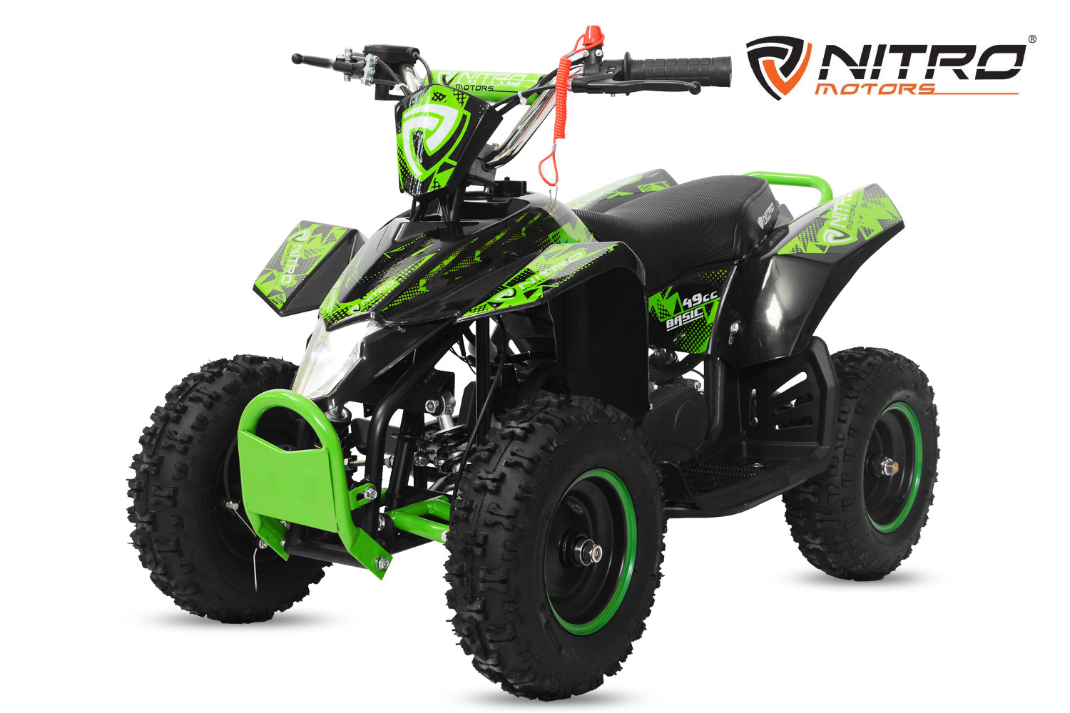 49cc Madox 6" Zoll Reifen mit E-Start Miniquad Kinderquad Pocketquad