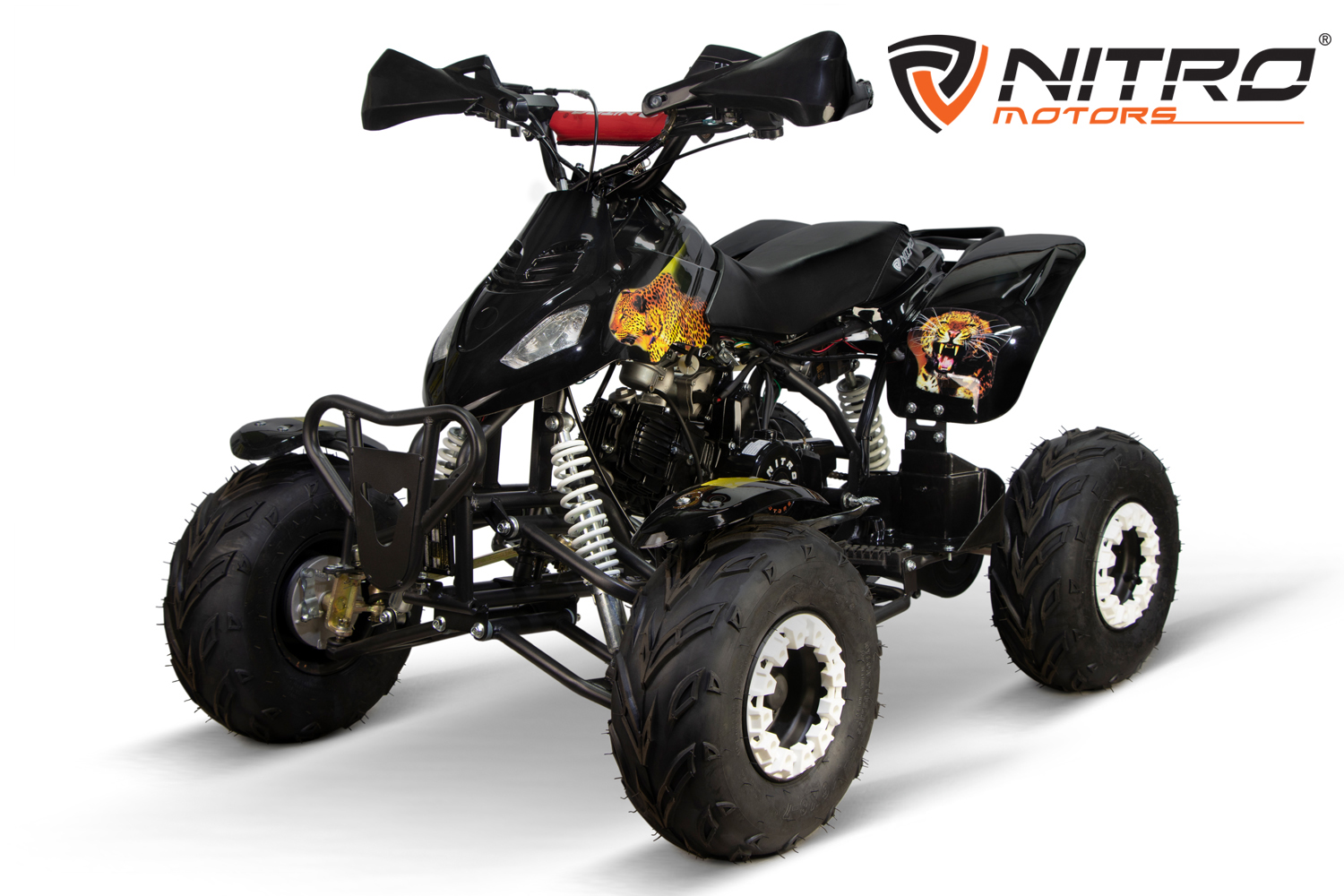 Nitro Motors Leopard RG7 125cc Midi Quad 7 Zoll Automatik + RG Kinderquad ATV