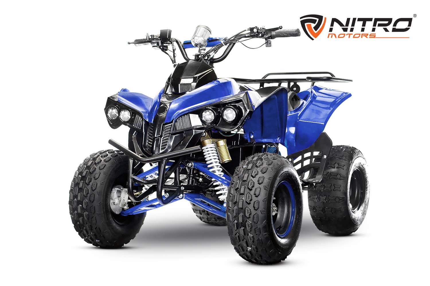 Nitro Motors Warrior Elektro midi Quad 1000W 48V Atv Kinderquad blau