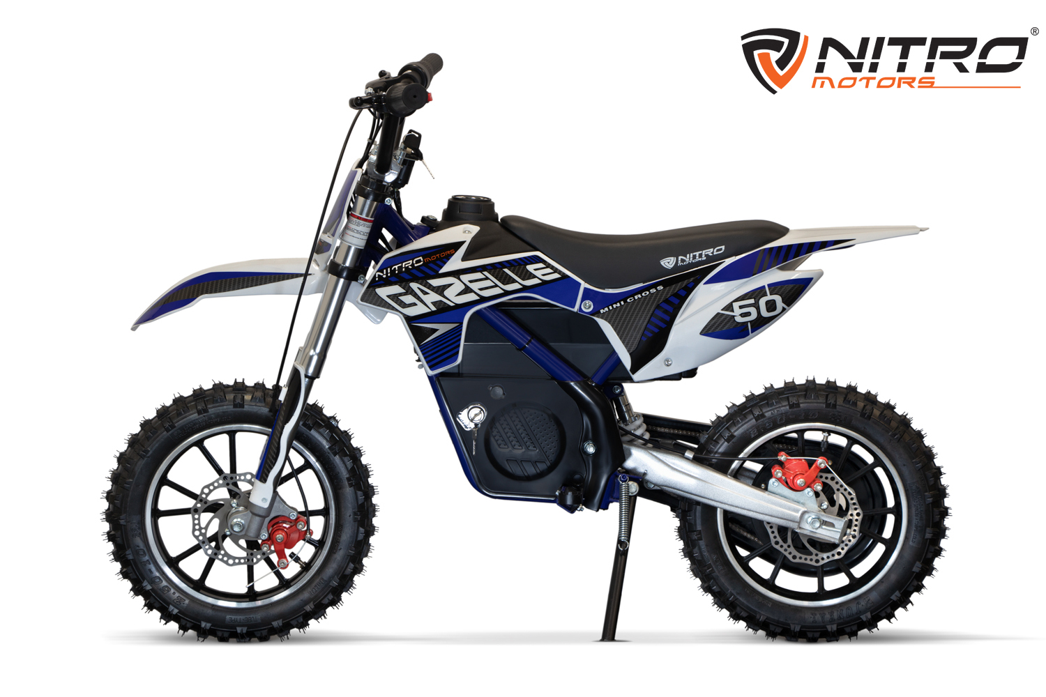 NITRO MOTORS 550W Elektro mini Kinder Dirtbike Gazelle DLX 10"  Kinderbike Cross