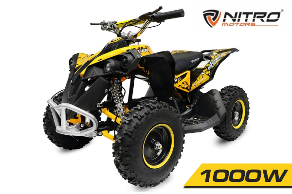 NITRO Motors Avenger Elektro mini Quad 1000W 36V 6 Zoll Kinderquad