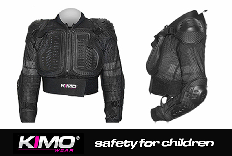 KIMO Kinder Jacket Protector CRX line Crossjacke Motorrad Jacke