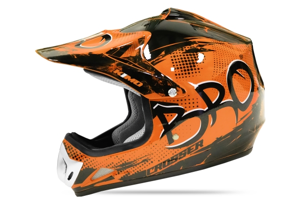 KIMO BRO Kinder Crosshelm Motocross Helm Sport Orange