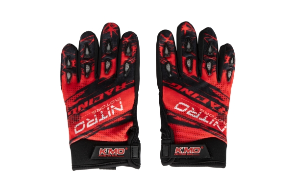 KIMO Kinder Handschuhe Racing Rot