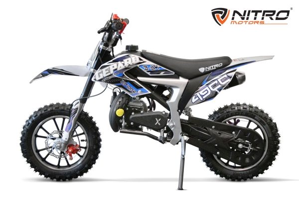 NITRO MOTORS 49cc mini Kinder Dirtbike Gepard CR DLX 10"