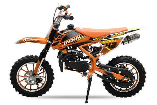 NITRO MOTORS 49cc mini Kinder Dirtbike Jackal Sport 10"