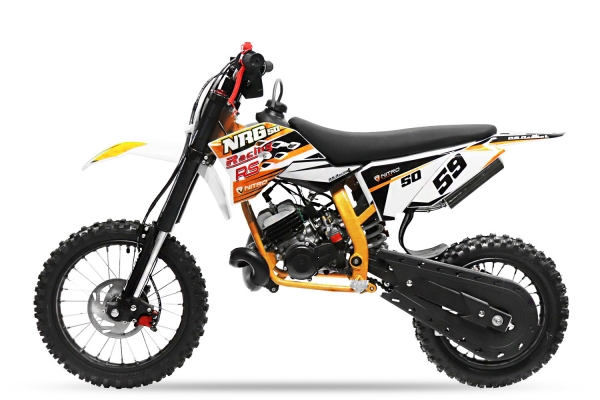 NITRO MOTORS 50cc midi Kinder Dirtbike NRG50 RS  14/12"