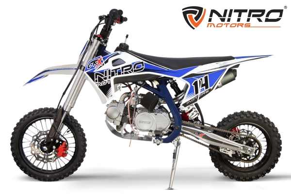 Nitro Motors 125cc midi Kinder Dirtbike CRX Bro 14/12"