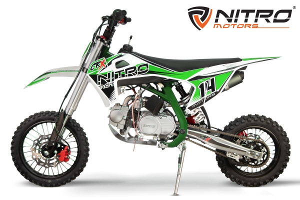 Nitro Motors 125cc midi Kinder Dirtbike CRX Bro 14/12"