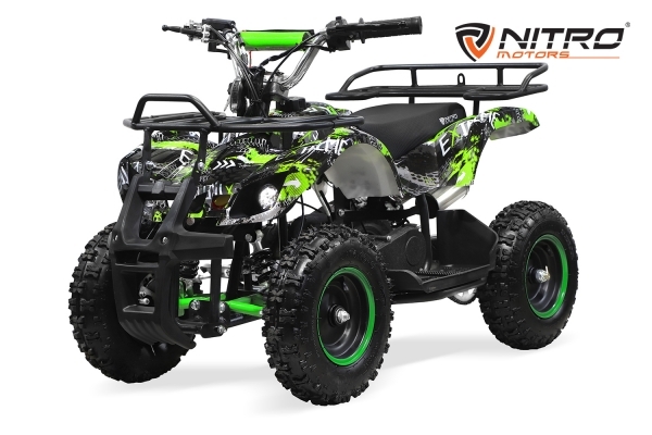 NITRO MOTORS 49cc mini Kinder Quad Torino Sport 6" Graffiti NITRO MOTORS 49cc mini Kinder Quad Torino Sport 6" Graffiti
