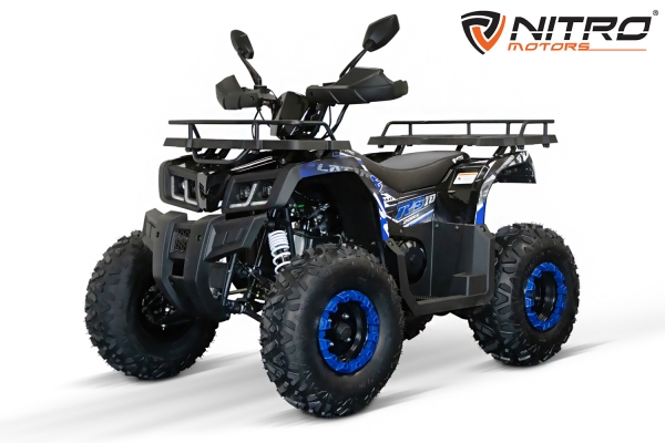 NITRO MOTORS 200cc maxi Kinder Quad Reptile RS10-CVT Platin