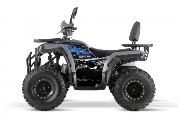 NITRO MOTORS 200cc maxi Quad Nero CVT RS10 Sport