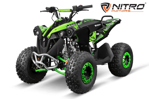 NITRO MOTORS 125cc midi Kinder Quad Avenger RS8-3G PRM