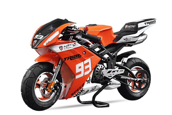 Nitro Motors 49cc mini Kinder Pocketbike Tribo CR PRM 6"