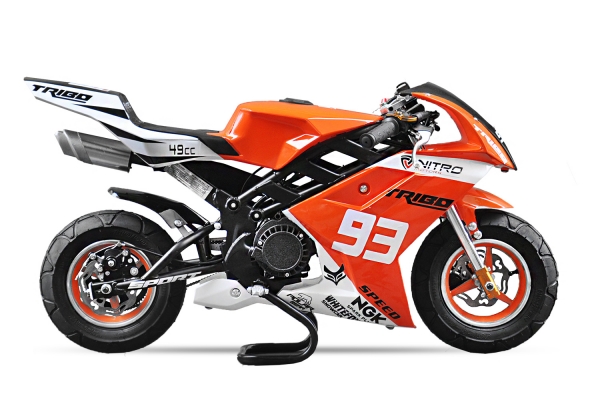 Nitro Motors 49cc mini Kinder Pocketbike Tribo CR PRM 6"