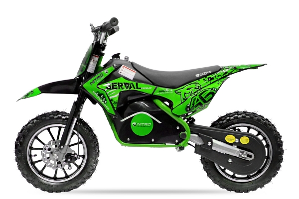 Nitro Motors 500W Eco mini Kinder Dirtbike Serval PRM 10"