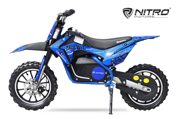 Nitro Motors 500W Eco mini Kinder Dirtbike Serval PRM 10"