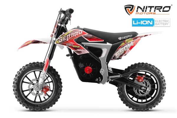 NITRO MOTORS 550W 36V 8Ah Lithium Eco mini Kinder Dirtbike Gepard DLX 10"