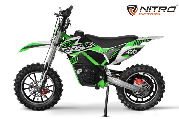 NITRO MOTORS 550W Eco mini Kinder Dirtbike Gazelle DLX 10"