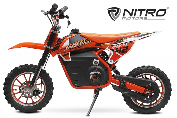 NITRO MOTORS 1000W Eco mini Kinder Dirtbike Jackal Sport 10"