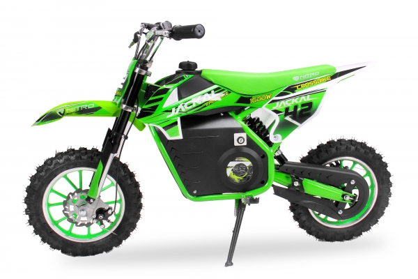NITRO MOTORS 1000W Eco mini Kinder Dirtbike Jackal Sport 10"