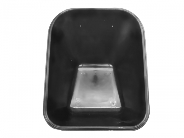 Polarbear Powercat Elektro Schubkarre 350W |24V | 4-Rad | inkl. 160L Wanne  (9150003)