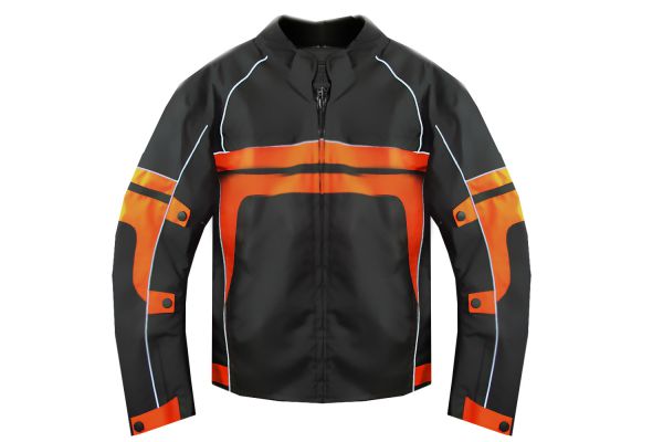 NITRO MOTORS Herren Motocross Jacke Waterproof  Orange