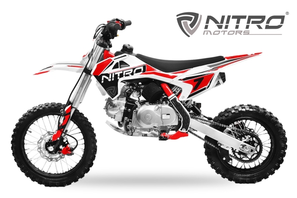NITRO MOTORS 110cc midi Kinder Dirtbike CRX Bro 14/12"