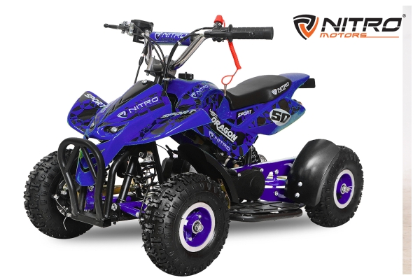 NITRO MOTORS 49cc mini Kinder Quad Dragon Sport 4"