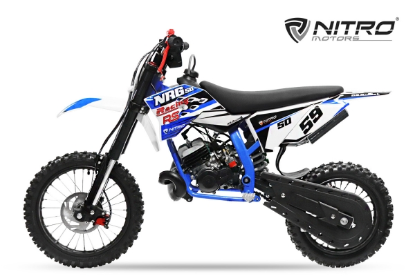 Nitro Motors 50cc midi Kinder Dirtbike NRG50 RS 14/12"