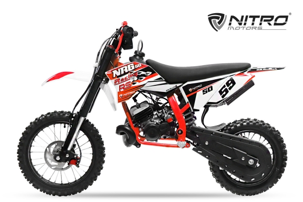 Nitro Motors 50cc midi Kinder Dirtbike NRG50 RS 14/12"