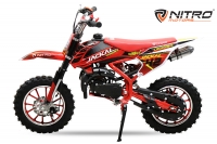 Nitro Motors 49cc Jackal Dirtbike 10 Zoll Crossbike Easy Seilzug