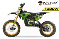 NITRO MOTORS 1300W Eco midi Kinder Dirtbike Tiger DLX 14"